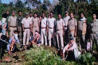 ganja seized by police and excise department of boudh