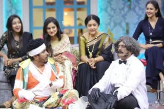 Kannadati serial team in Maja talkies
