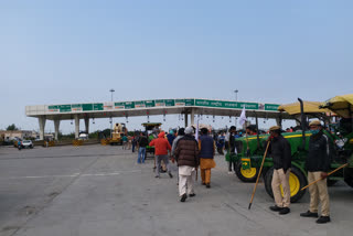 gadhola toll plaza free yamunanagar