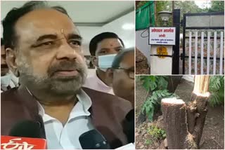 Gopal Bhargava's bungalow stolen