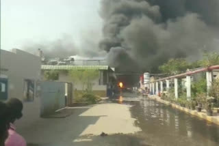 Fire breaks out at chemical factory in Telangana