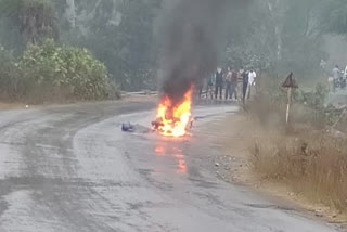 Teacher hit by high tension wire, हाईटेंशन तार गिरने से शिक्षिका की मौत