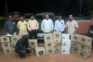 Seizure of illegal liquor Sindhudurg