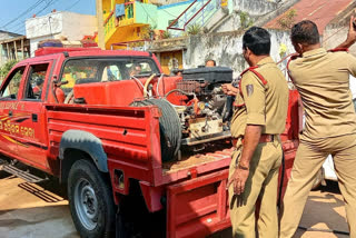 fire brigade vehicles are not worked during fire incident