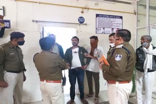 a man killed with a knife in a land dispute in gwalior