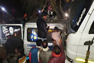 7 people of Madhya Pradesh killed in road accident in Chittorgarh Rajasthan