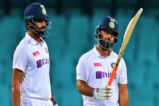 rishabh pant and hanuma vihari scores hundred in practice match against australia a