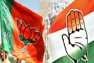 congress protest in dungarpur rajasthan, dungarpur latest hindi news