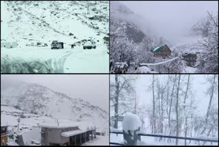 snowfall in upper Himachal