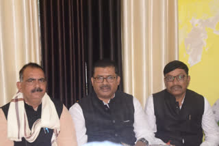 congress state spokesperson organized press conference in bokaro