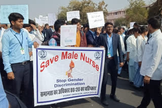 AIIMS nursing union is all set to start indifnite strike against 80:20 in recruitment in delhi