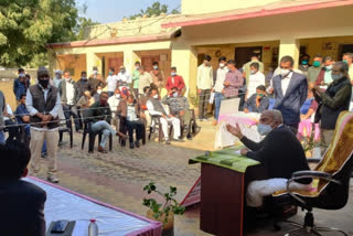 Environment Minister Sukhram Bishnoi,  Sanchore Municipality of Jalore