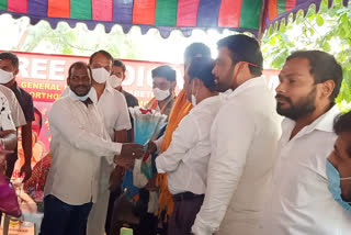 mla sudheer reddy inaugurated free health camp in gaddi annaram