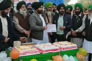 Farmer celebrated daughter's first birthday