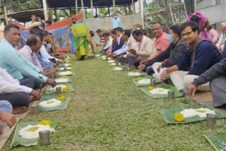 দৰঙৰ স্বচ্ছ আৰু আদৰ্শ গাঁৱৰ হালধাত ন-খোৱা উৎসৱ উদযাপন