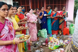 karthika masam special pooja at metpally  anjaneya swamy temple in jagtial