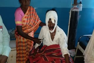 pard attack on sheeper man in hospet