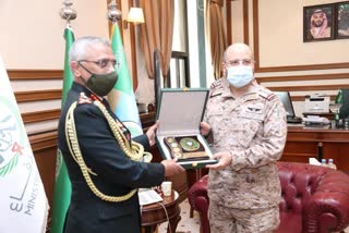 Gen. Naravane meets with Saudi Army generals