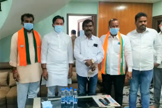 central minister kishan reddy meets bjp leaders