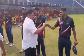 OCA's inter-district  senior t-20 league match