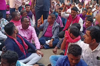 JCCJ staged protest in Kondagaon