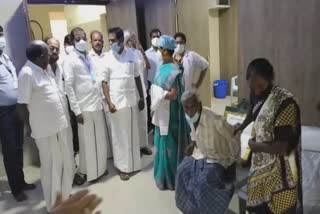 Kanchipuram mla ezhilarasan inspected govt hospital