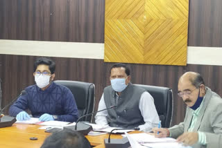 dc holds monthly review meeting of supply department in jamshedpur