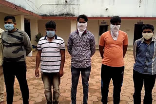 pratapgarh police arrested 5 miscreants in jail, crime news