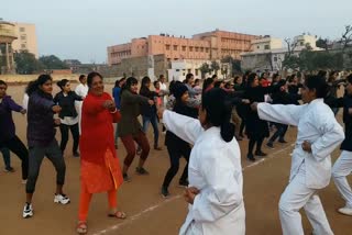 Self Defense Training of Nirbhaya Squad, Self Defense Training to women in Jaipur