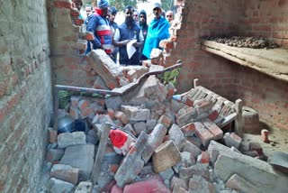 elephants demolished house of villagers in hazaribag