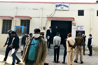 Churu District Headquarters,  A young man was beaten up in Churu