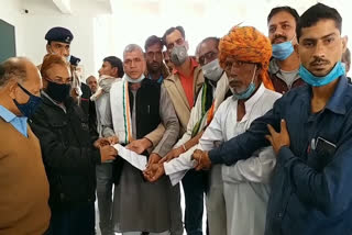 Aja cell handed over memorandum to incoming in-out branch in-charge SS Bhuria