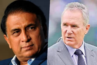 sunil gavaskar and allan border about pink test match