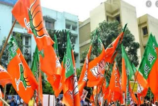 bjp workers protest against hemant government in pakur