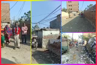 People of Vijay Vihar's slum are forced to live in lack of basic amenities