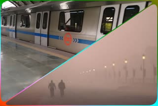 Metro is a suitable way to avoid pollution in Delhi