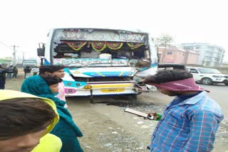 Many people injured in road accident in Ranchi