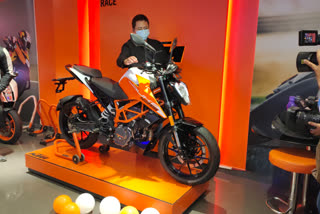 ktm new bike inaugurated in guwahati