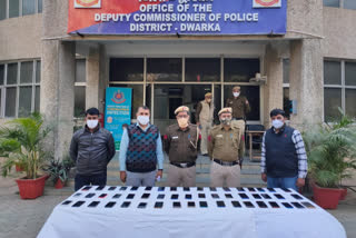 Dwarka police raids in Delhi-NCR and Rajasthan,  51 mobiles recovered in 3 days