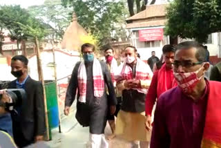 baijayanta panda visited kamakhya