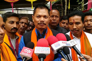 bjp candidate madan deori reacted about tiwa election