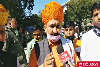 Jat reservation movement,  Jat leader Nem Singh Faujdar