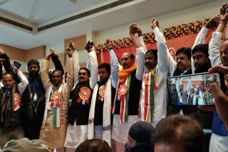 kn tripathi elected national president of intuc in ranchi