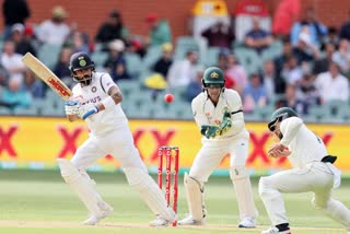 india tour of australia first test  അഡ്‌ലെയ്‌ഡിൽ ഒന്നാം ദിനം  adelaide test india scores 233 for 6  ഓസ്‌ട്രേലിയൻ പരിയടനത്തിലെ ഒന്നാം ടെസ്റ്റ്
