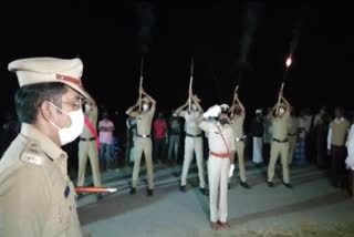 Dysp lakshmi final cremation in malur kolar district