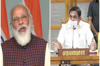 Tamil Nadu Chief Minister Edappadi K Palaniswami  Indian fishermen apprehended  Prime Minister Narendra Modi Indian Fishermen  MEA Indian Fishermen  Indian Fishermen Tamil Nadu  മത്സ്യത്തൊഴിലാളികളെ മോചിപ്പിക്കണം  എടപ്പാടി കെ പളനിസ്വാമി  പ്രധാനമന്ത്രി  നരേന്ദ്ര മോദി  ശ്രീലങ്കൻ നാവികസേന പിടികൂടിയ 36 ഇന്ത്യൻ മത്സ്യത്തൊഴിലാളി  ശ്രീലങ്കൻ നാവികസേന