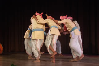 Presentation of Danda and Gaur folk dance