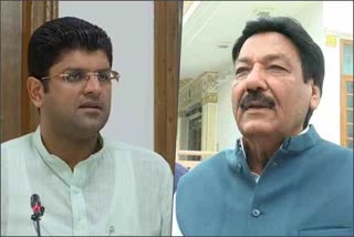 ranjeet chautala met dushyant chautala