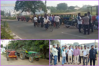 tractor owners protest