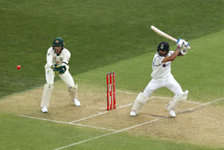 India scored 244 runs in the first innings